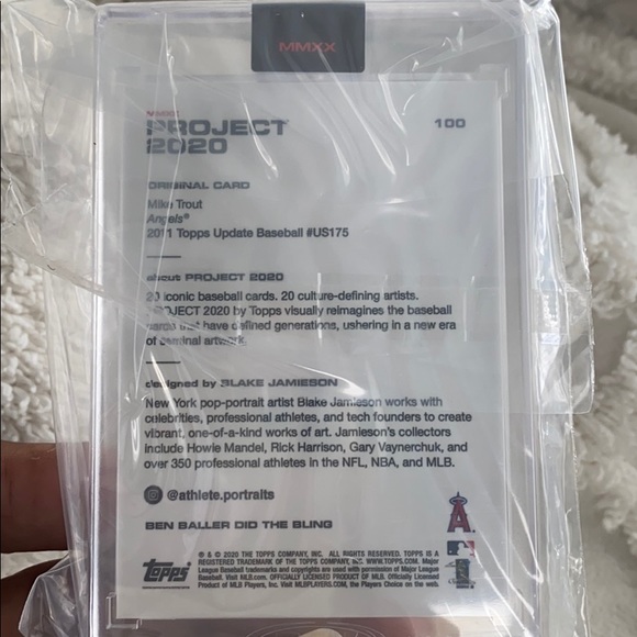 TOPPS 2020 PROJECT- MIKE TROUT - Picture 9 of 13